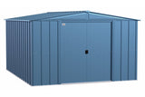 Classic Galvanized Steel Storage Shed, Blue Grey, 10-ft x 12-ft L9U4 - product image 3