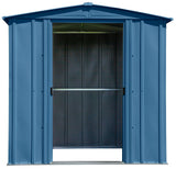 Classic Galvanized Steel Storage Shed, Blue Grey, 6-ft x 5-ft Q8A5 - product image 5