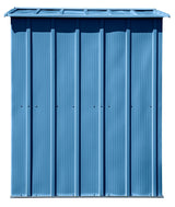 Classic Galvanized Steel Storage Shed, Blue Grey, 6-ft x 5-ft Q8A5 - product image 6