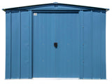 Classic Galvanized Steel Storage Shed, Blue Grey, 8-ft x 6-ft L7W7 - product image 5
