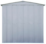 Classic Galvanized Steel Storage Shed, Flute Grey, 6-ft x 7-ft L2C2 - product image 8