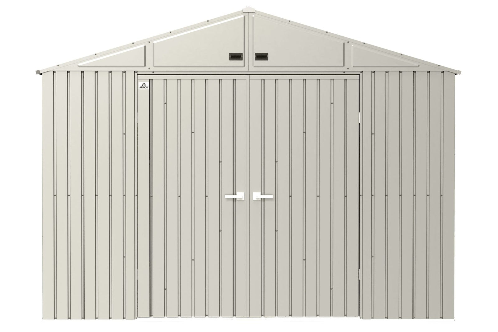 Elite 10x12-ft Cool Grey Corrosion-Resistant Steel Storage Shed V9O8 - product image 1