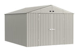 Elite 10x12-ft Cool Grey Corrosion-Resistant Steel Storage Shed V9O8 - product image 3