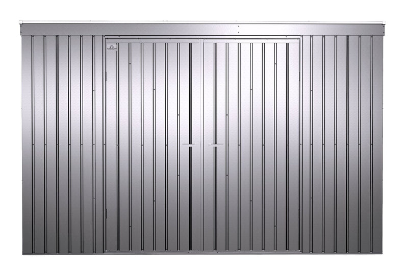 Elite 10x4-ft Galvalume Corrosion-Resistant Steel Shed N3P4