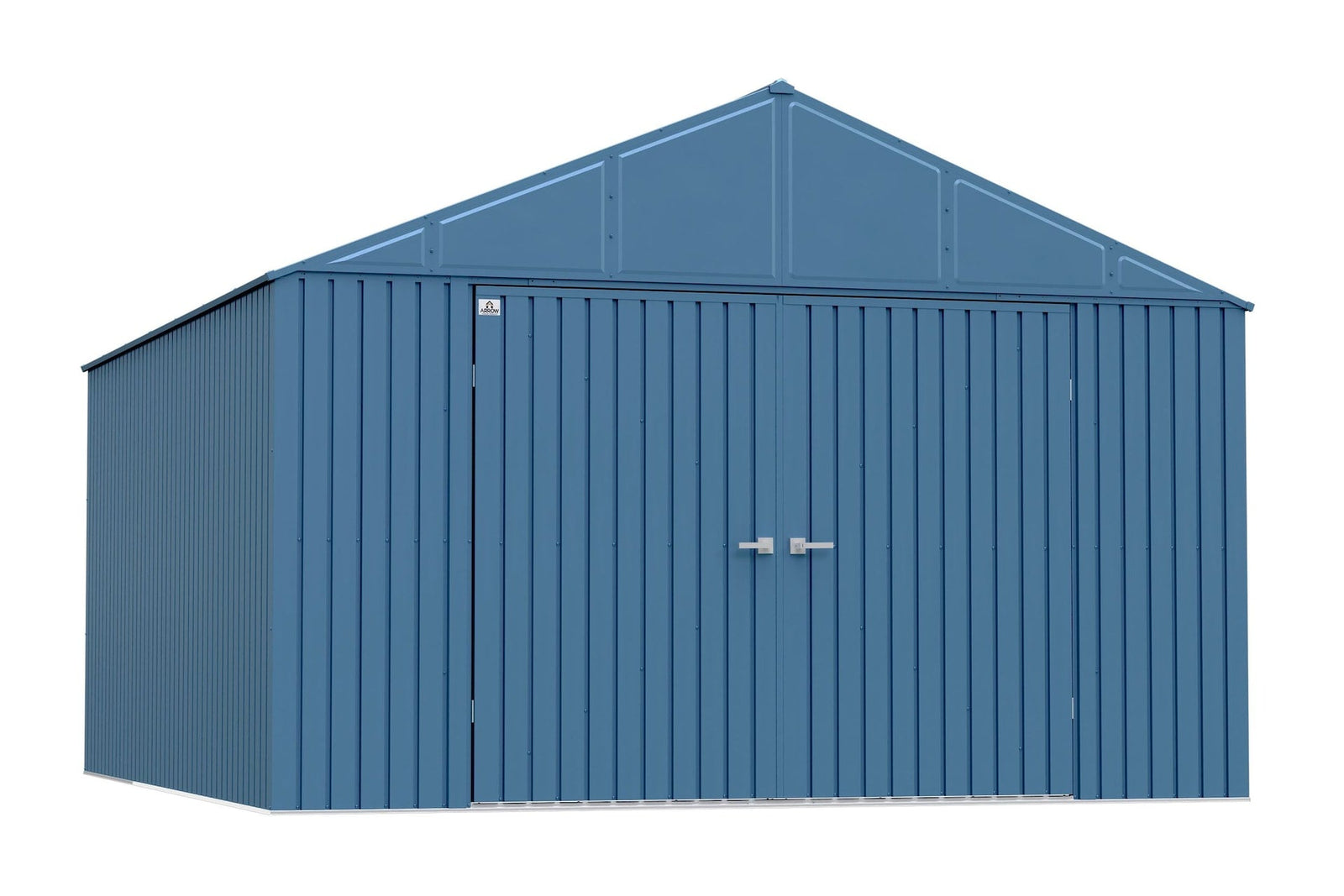Elite 12x14-ft Blue Grey Corrosion-Resistant Steel Shed R2D7 - product image 3