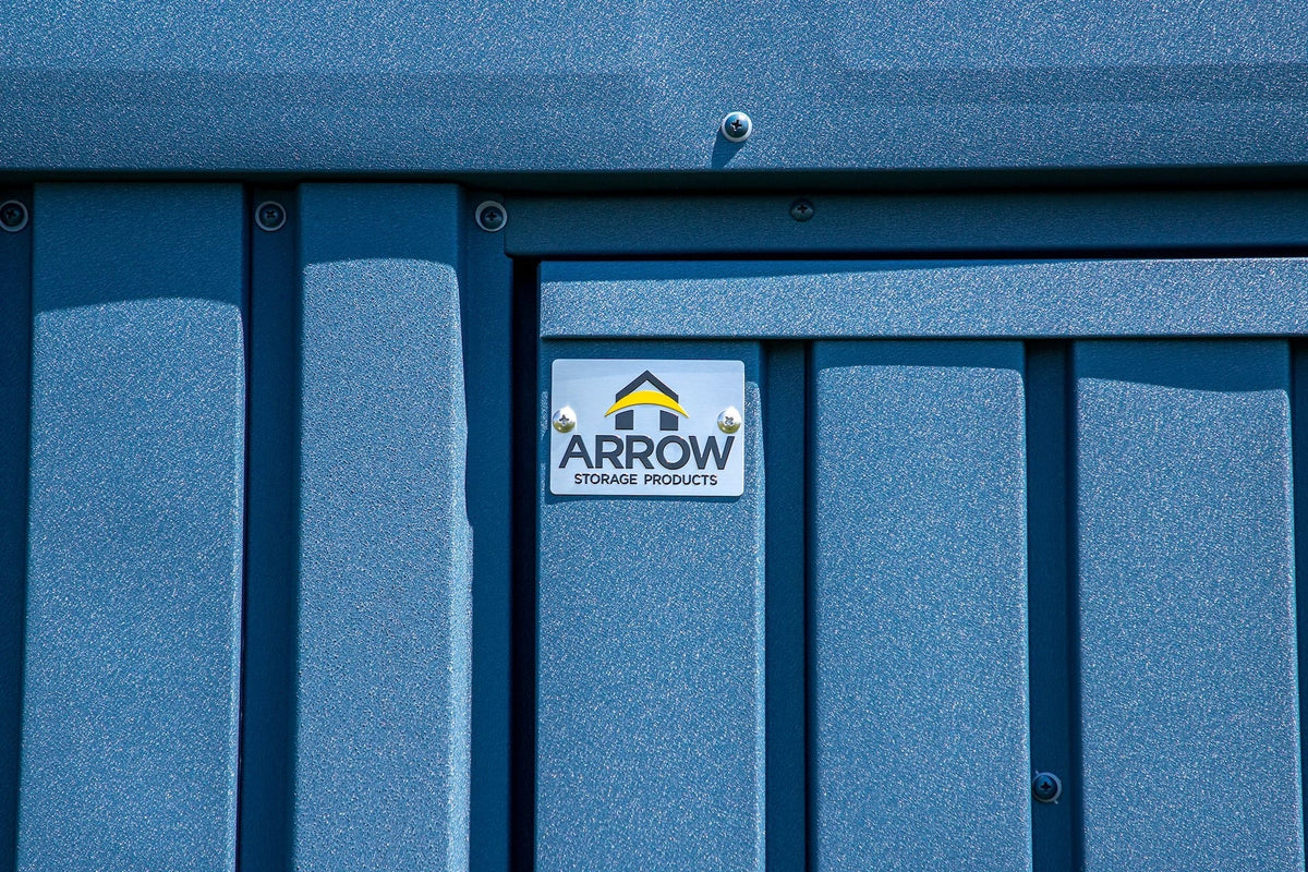 Elite 12x14-ft Blue Grey Corrosion-Resistant Steel Shed R2D7 - product image 6