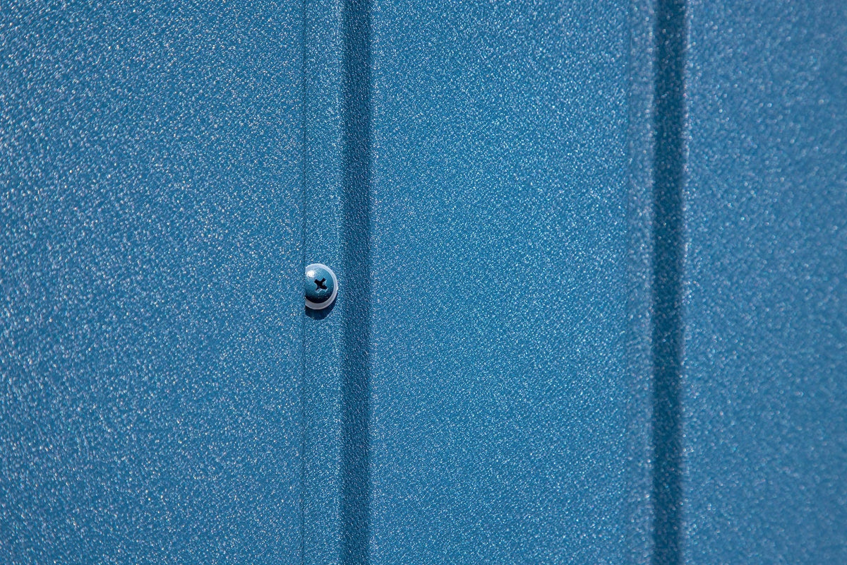 Elite 12x14-ft Blue Grey Corrosion-Resistant Steel Shed R2D7 - product image 8