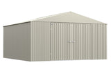 Elite 14x14-ft Cool Grey Corrosion-Resistant Steel Storage Shed P0E6 - product image 2