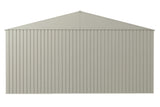 Elite 14x14-ft Cool Grey Corrosion-Resistant Steel Storage Shed P0E6 - product image 4