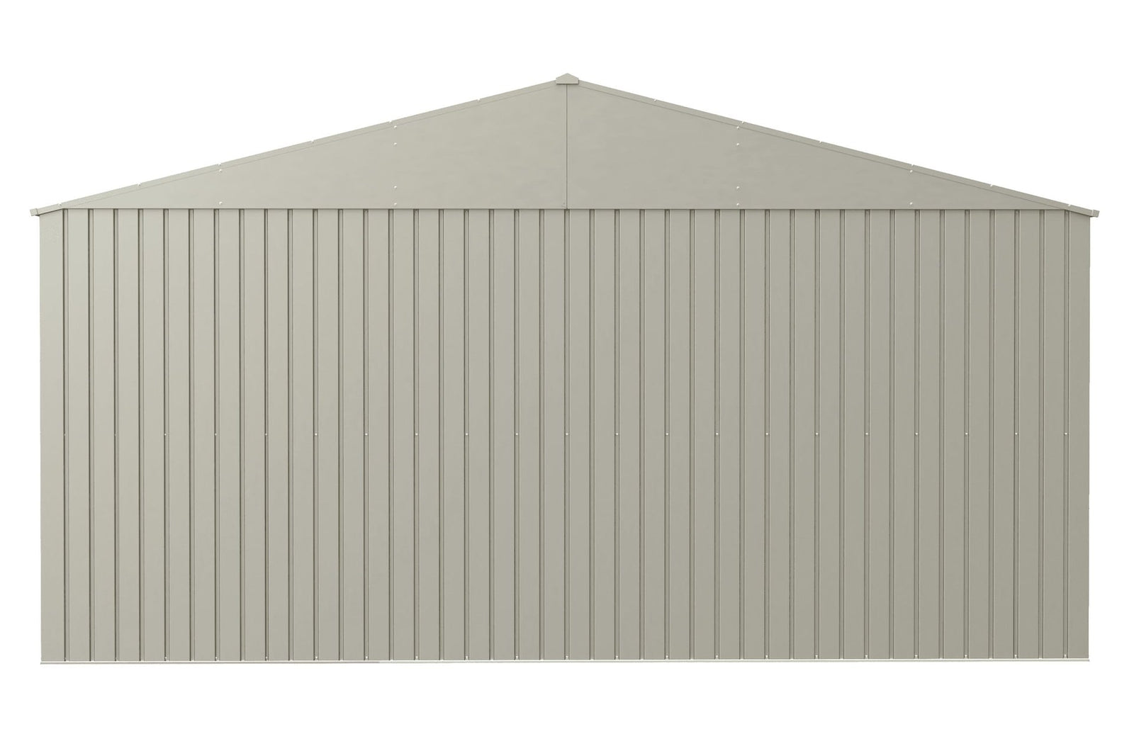 Elite 14x14-ft Cool Grey Corrosion-Resistant Steel Storage Shed P0E6 - product image 4