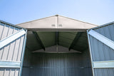 Elite 14x14-ft Cool Grey Corrosion-Resistant Steel Storage Shed P0E6 - product image 8