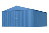 Elite 14x14-ft Corrosion-Resistant Blue Grey Steel Shed F7S9 - product image 2