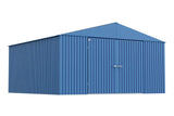 Elite 14x14-ft Corrosion-Resistant Blue Grey Steel Shed F7S9 - product image 3