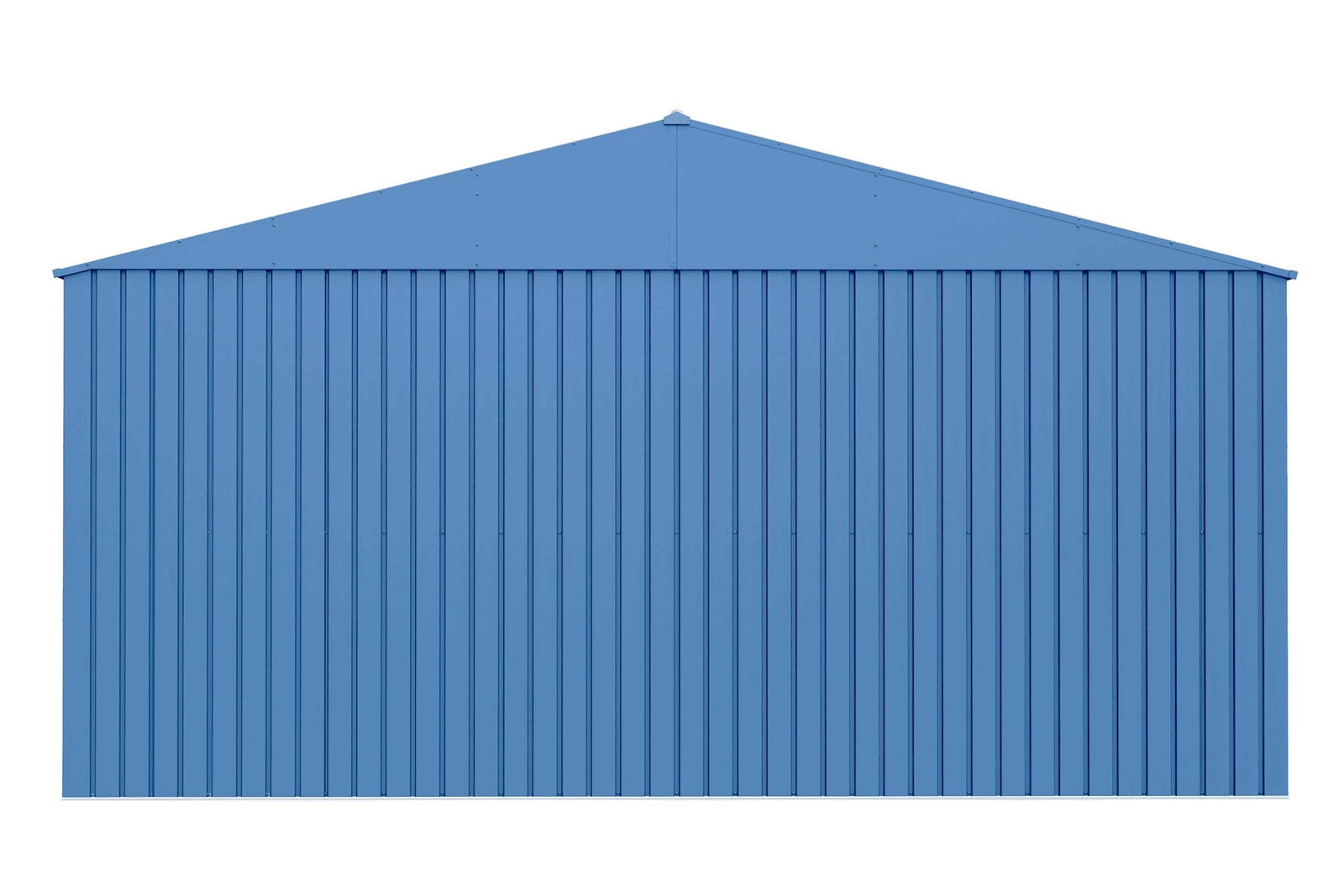 Elite 14x14-ft Corrosion-Resistant Blue Grey Steel Shed F7S9 - product image 5
