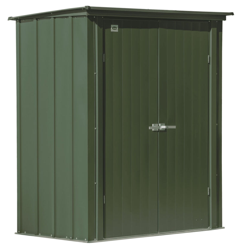 Elite 14x16-ft Anthracite Steel Storage Shed H4S2