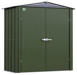 Elite 14x16-ft Anthracite Steel Storage Shed H4S2 - product image 3