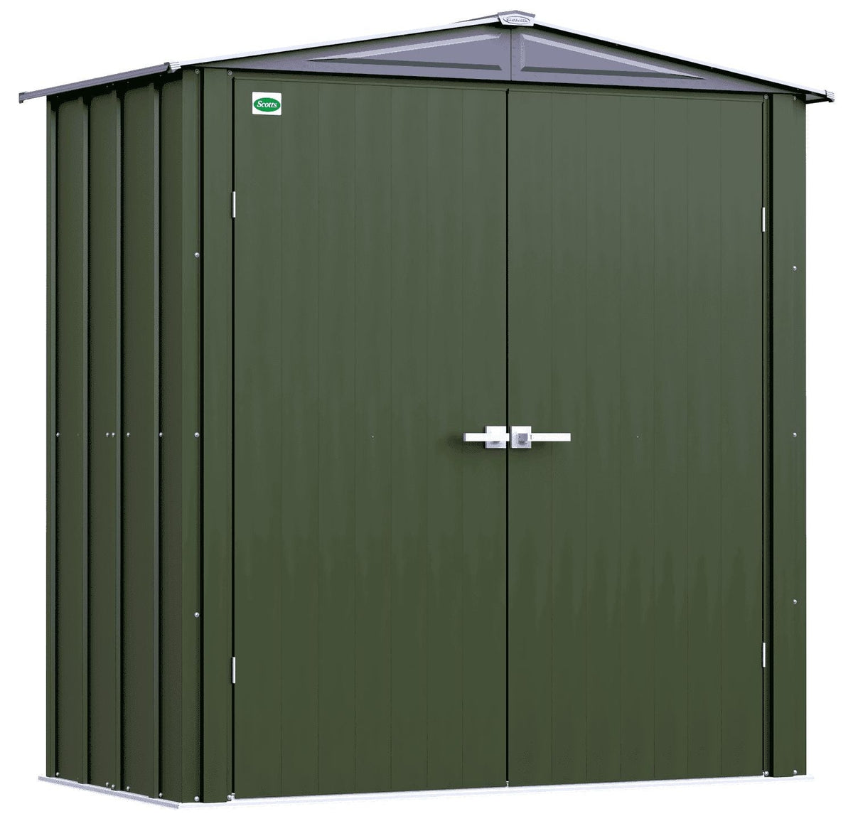 Elite 14x16-ft Anthracite Steel Storage Shed H4S2 - product image 3