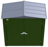Elite 14x16-ft Anthracite Steel Storage Shed H4S2 - product image 5