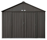 EZEE Galvanized Steel Storage Shed, Charcoal, 10-ft x 8-ft Q3R0 - product image 2