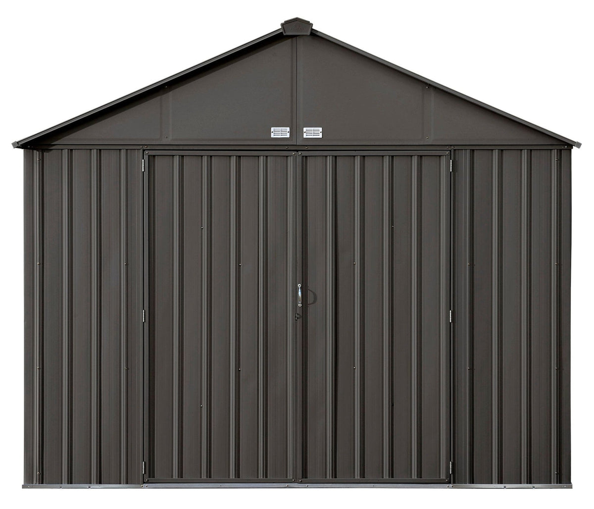 EZEE Galvanized Steel Storage Shed, Charcoal, 10-ft x 8-ft Q3R0 - product image 2