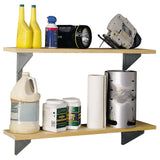 Galvanized Steel Shelf Kit with Hanger and Brackets I3F3 - product image 1