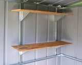 Galvanized Steel Shelf Kit with Hanger and Brackets I3F3 - product image 3