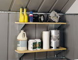 Galvanized Steel Shelf Kit with Hanger and Brackets I3F3 - product image 4