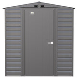 Select Galvanized Steel Storage Shed, Charcoal, 6-ft x 7-ft E8V6 - product image 3