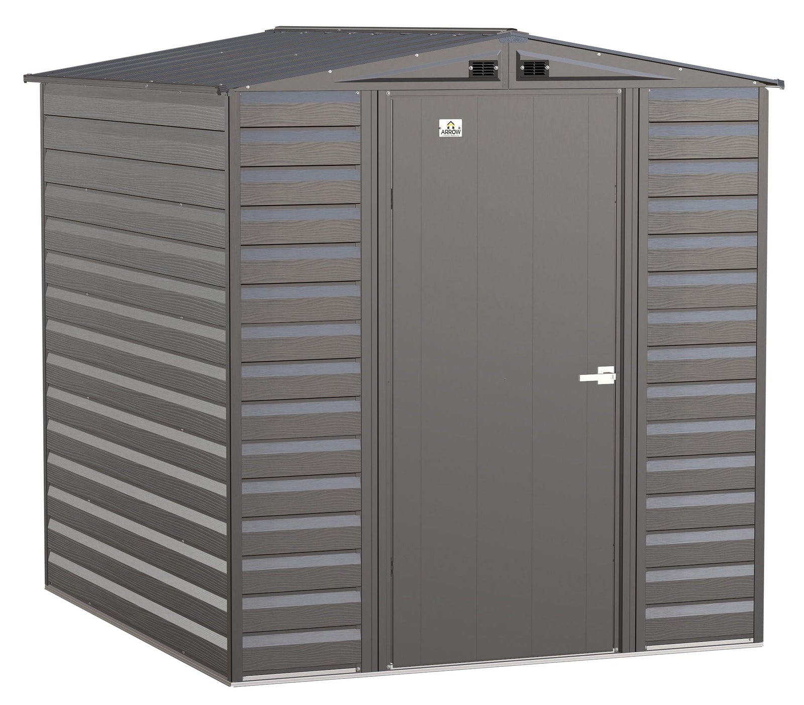 Select Galvanized Steel Storage Shed, Charcoal, 6-ft x 7-ft E8V6 - product image 4