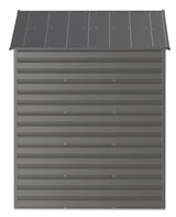 Select Galvanized Steel Storage Shed, Charcoal, 8-ft x 6-ft W7H9 - product image 6