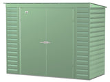 Select Galvanized Steel Storage Shed, Sage Green, 8-ft x 4-ft J8L0 - product image 2