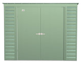 Select Galvanized Steel Storage Shed, Sage Green, 8-ft x 4-ft W6Q6 - product image 4