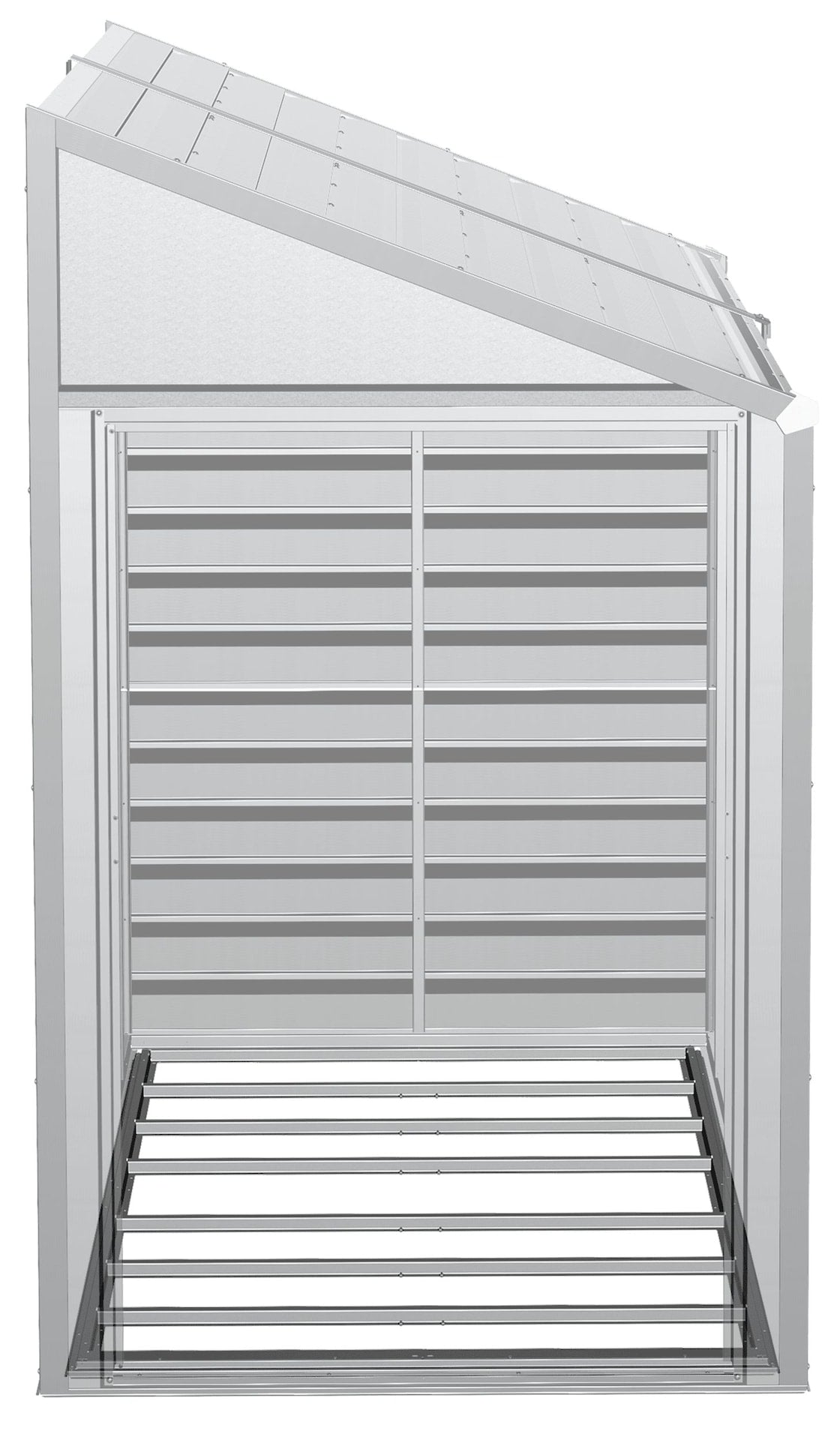 Yardsaver 4x7-ft Galvanized Steel Floor Frame X3I1 - product image 3