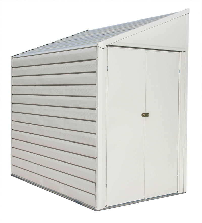 Yardsaver Electro Galvanized Steel Storage Shed, 4-ft x 7-ft M9Z4