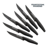 Granitestone’s Steak Knife Set, Stainless Steel, 6-pc N9Z5 - product image 1