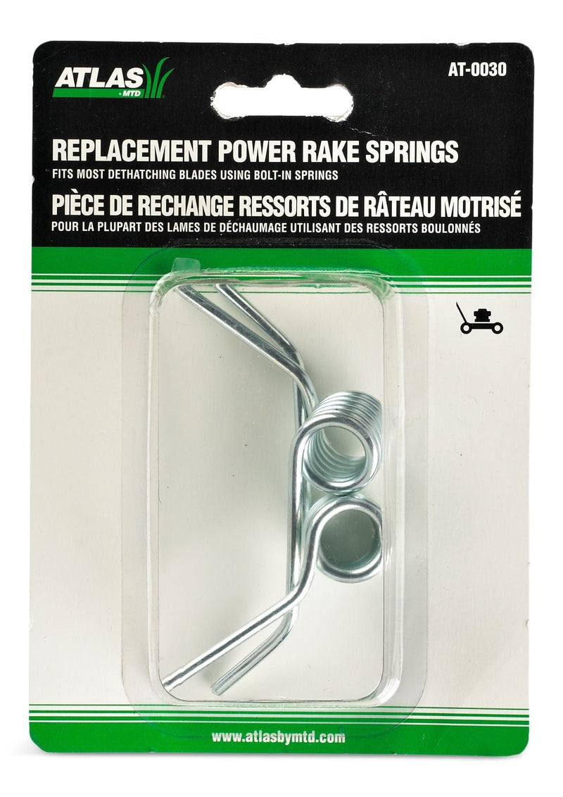 Dethatching Steel Spring, Snap-In, 2-pk; for Lawn Mower Dethatching Blades X0A2