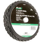 Lawn Mower Replacement Wheel, Wide Tread 7-in x 1.5-in W6H6 - product image 5