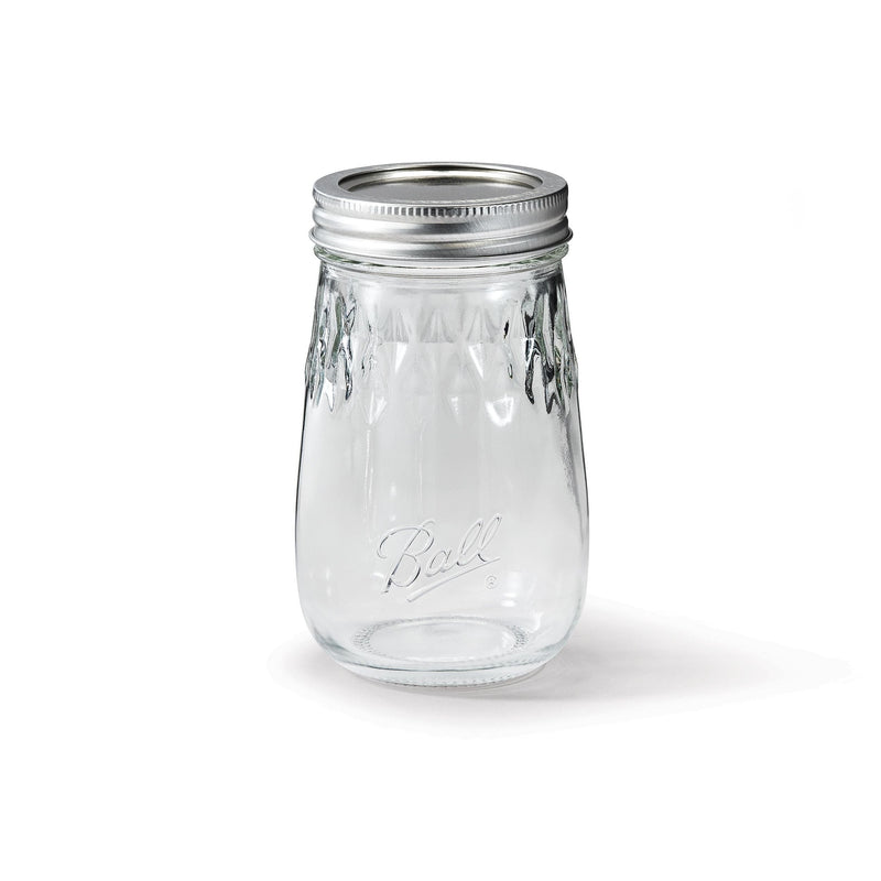 Ball Regular Mouth Pint Flute, 16-oz/473-mL, BPA-free, 4-pk S6N1