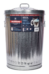 Galvanized Steel Circular Multi-Purpose Garbage Can, 75-L (19.8 US gal) G3K9 - product image 5