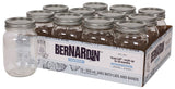 Regular Mouth Glass Mason Jars with Snap Lids, 500 mL, 12 Count H1J0 - product image 1
