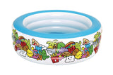 Deluxe Round Inflatable Pool, 5-ft x 20-in N0N4 - product image 1