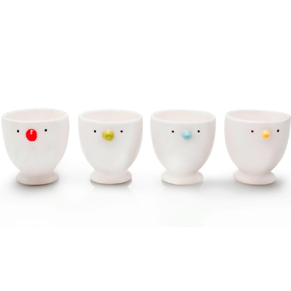 Chick Porcelain Egg Cups, 4-pk Q5B9 - product image 1