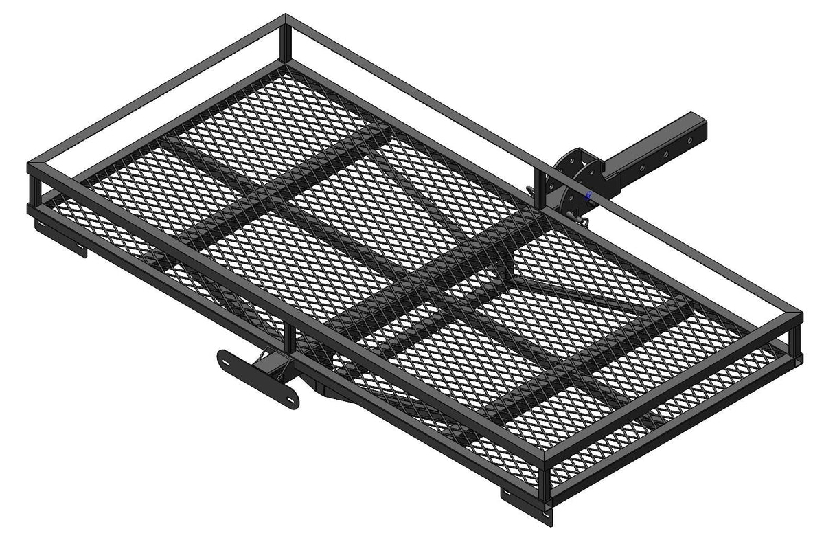 Black Bulldog Hitch Mount Cargo Carrier I1B3 - product image 1