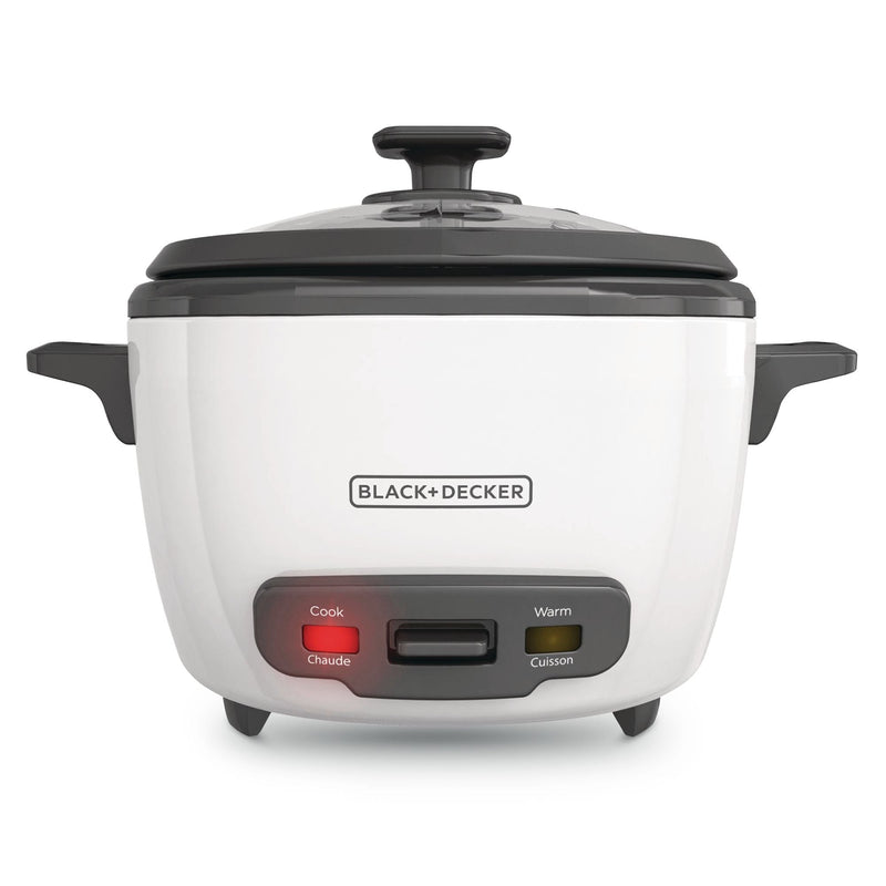 Rice Cooker & Non-Stick Steamer White, 16 Cups C2I2