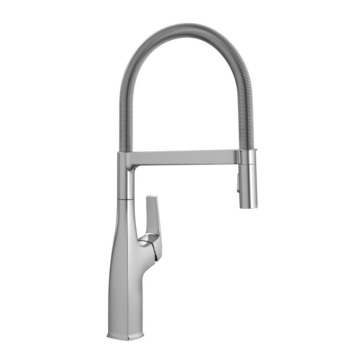 Rivana Semi-Pro Pull-Down Dual-Spray Kitchen Faucet, PVD Steel V9L5 - product image 1