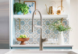 Rivana Semi-Pro Pull-Down Dual-Spray Kitchen Faucet, PVD Steel V9L5 - product image 3