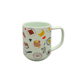 Breakfast Suite Stoneware Mug, Green, 18-oz H4M7 - product image 1