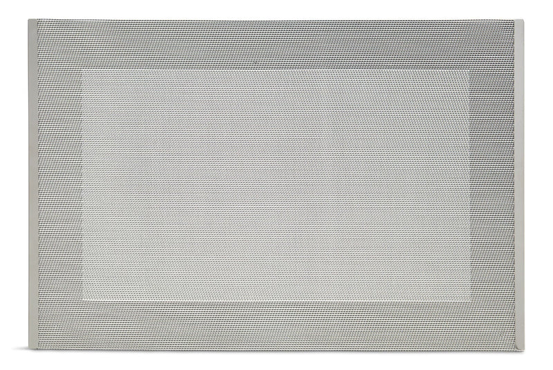 Bristol Rectangle Vinyl & Polyester Placemats, 13-in x 19-in, 4-pk M9L7