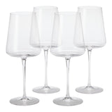 Modern Lead-Free Stemmed Wine Glass Set, 4-pk Q6T3 - product image 1