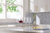 Modern Lead-Free Stemmed Wine Glass Set, 4-pk Q6T3 - product image 5
